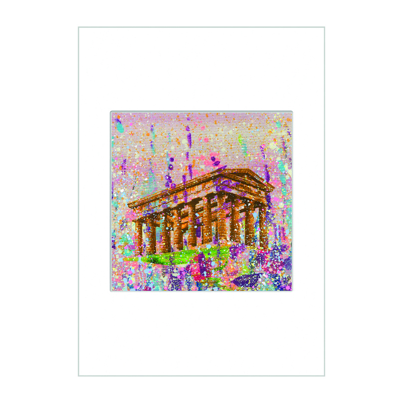 Penshaw Monument   Mini Print A4